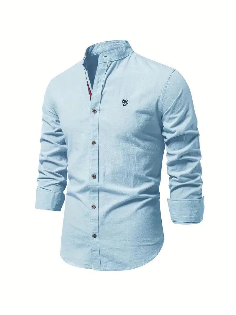 Amalfi Linen Shirt – Long Sleeve Riviera Style
