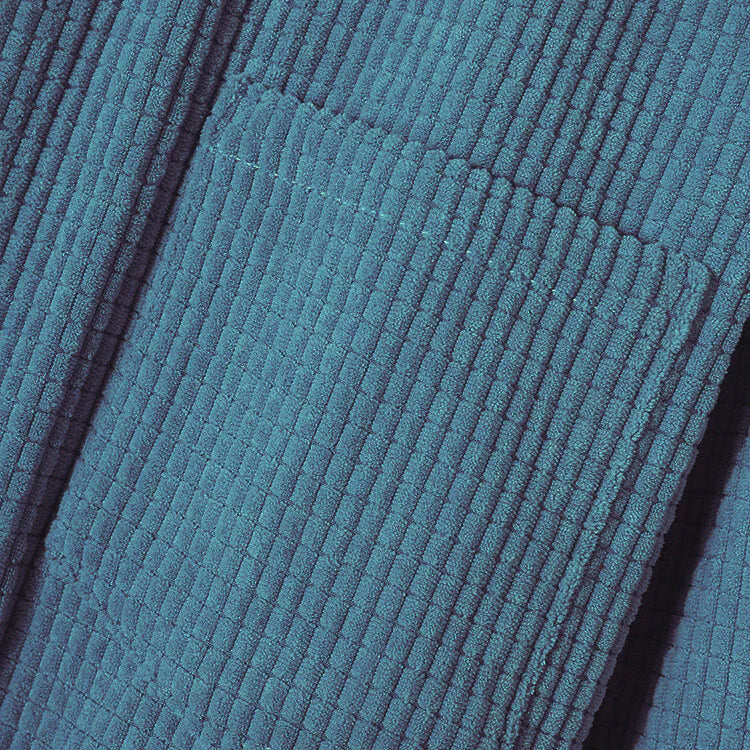 Hooded Corduroy ButtonUp Overshirt