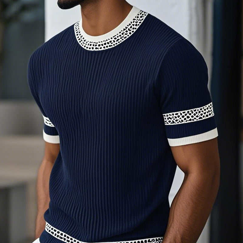 Regent Stripe Crew Knit