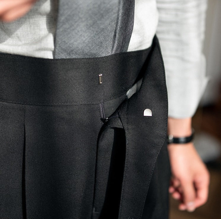 Cipressa Gurkha Straight Fit Pleated Trousers