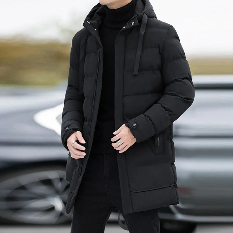 Jaqueta Puffer Masculina Alongada Fiorinni