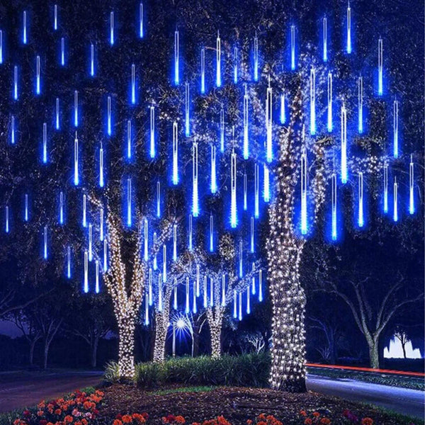 Chuva de Led Efeito Meteoro Decoração de Natal - Bivolt e À Prova D'água