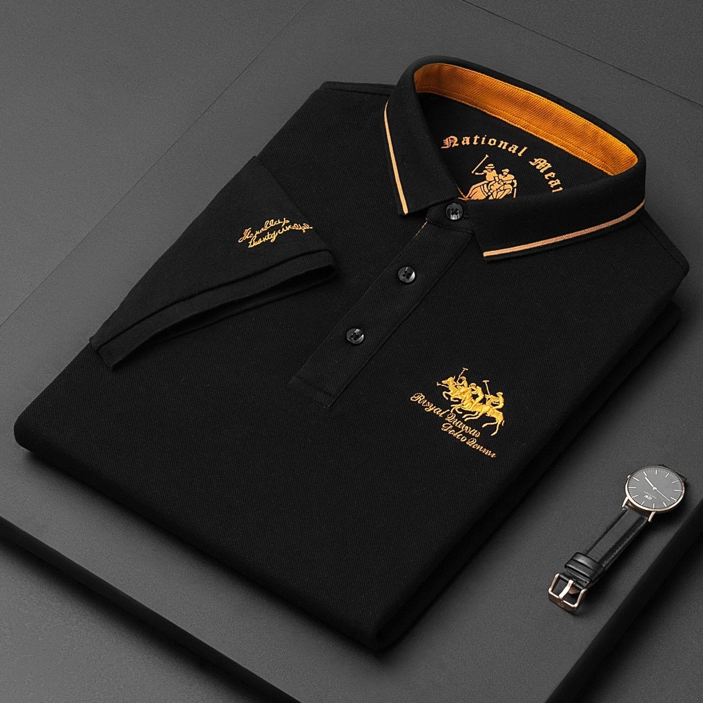 Men’s Polo Shirt with Buttons