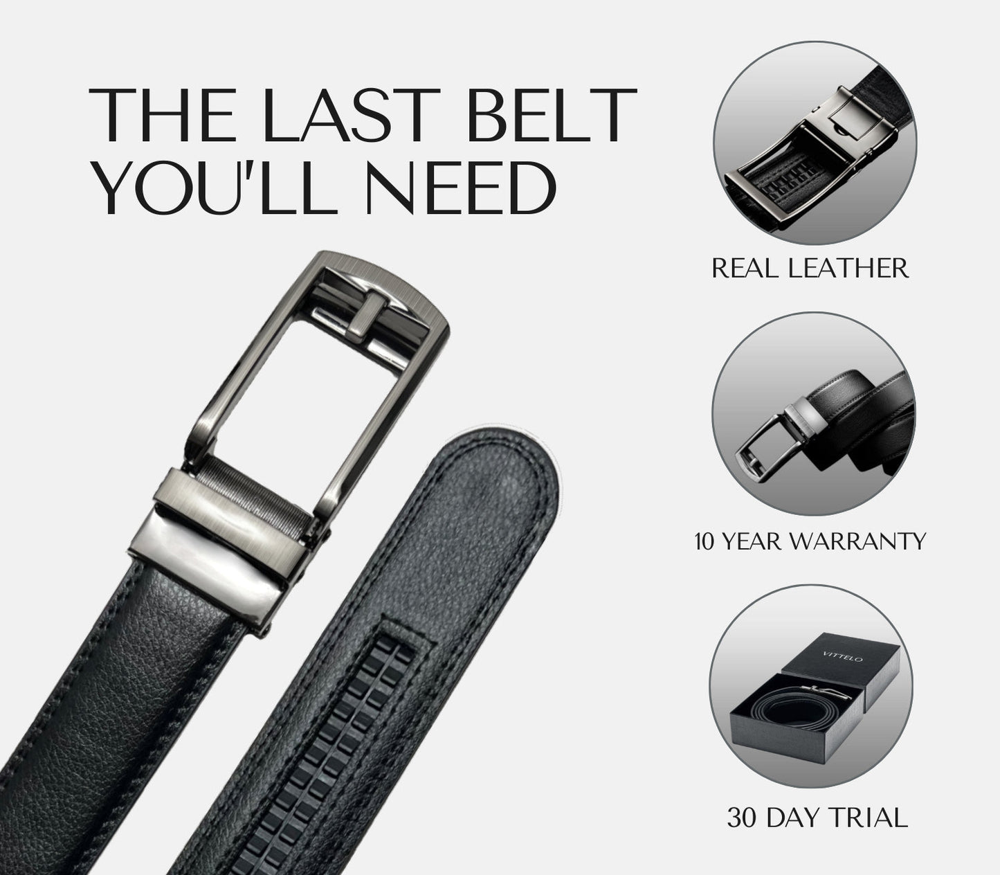 AutoFit Belt – Self-Locking Comfort For Modern Men [Buy 1 Get 1 Free]