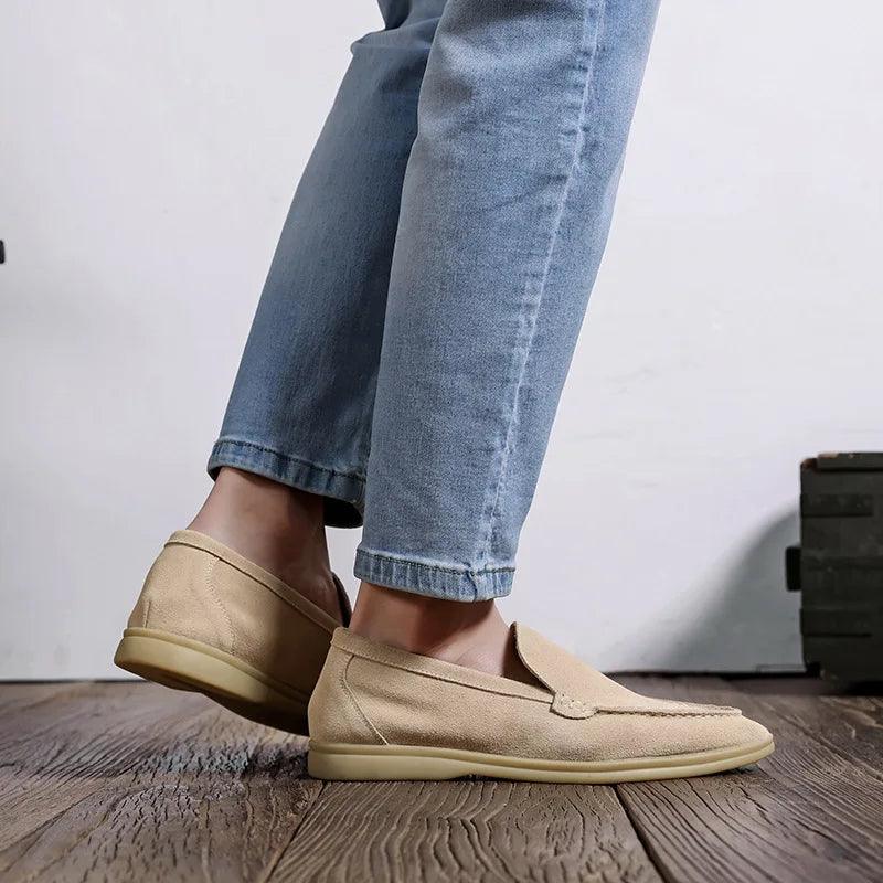 Men's Suede Loafers