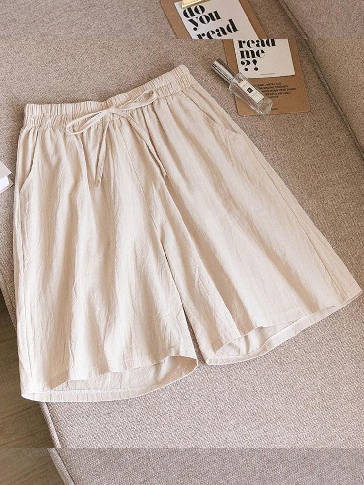 Shorts Veraneio em Linho e Algodão Amares - Promoção Compre 2 e Leve 3