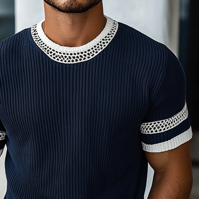Regent Stripe Crew Knit