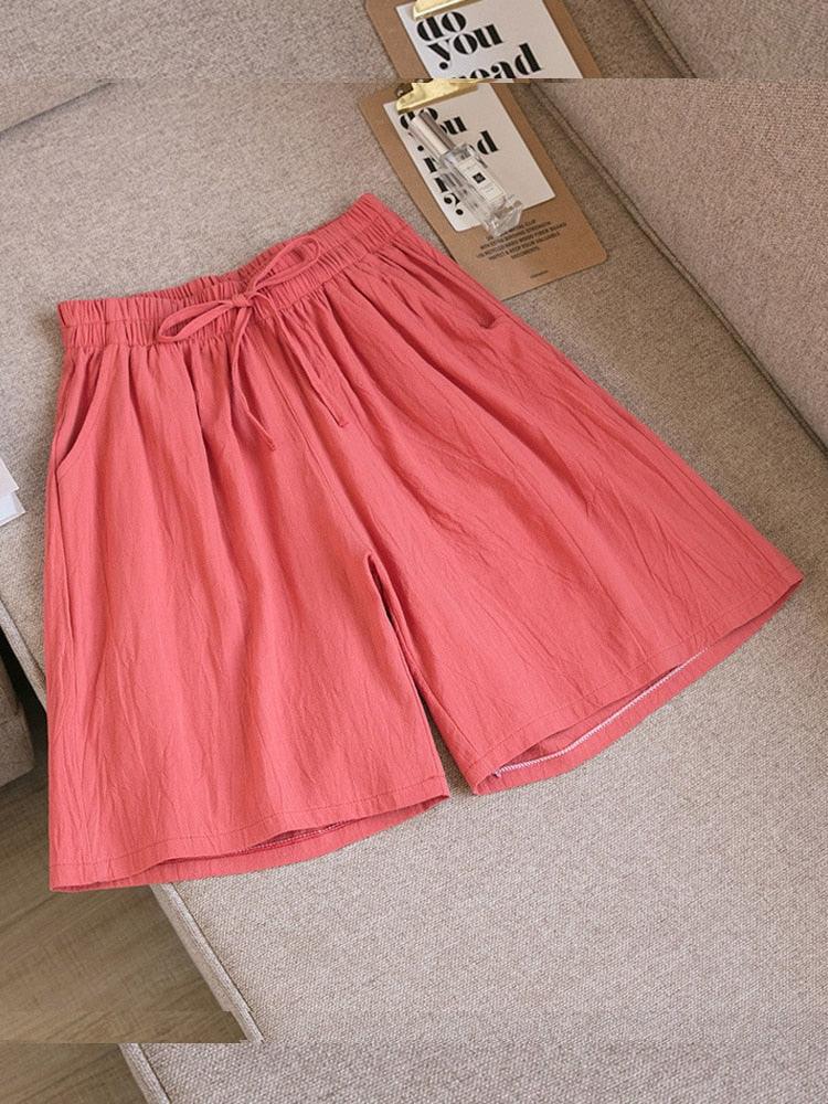 Shorts Veraneio em Linho e Algodão Amares - Promoção Compre 2 e Leve 3