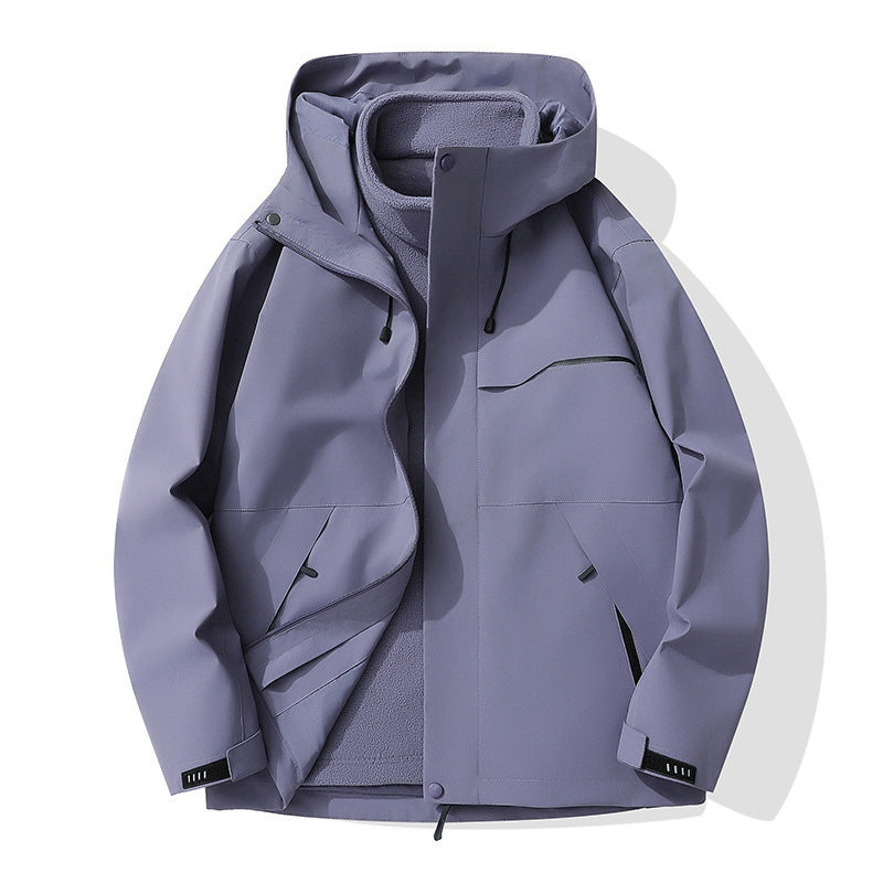 Varen Atelier Softshell Jacket with Detachable Fleece Lining