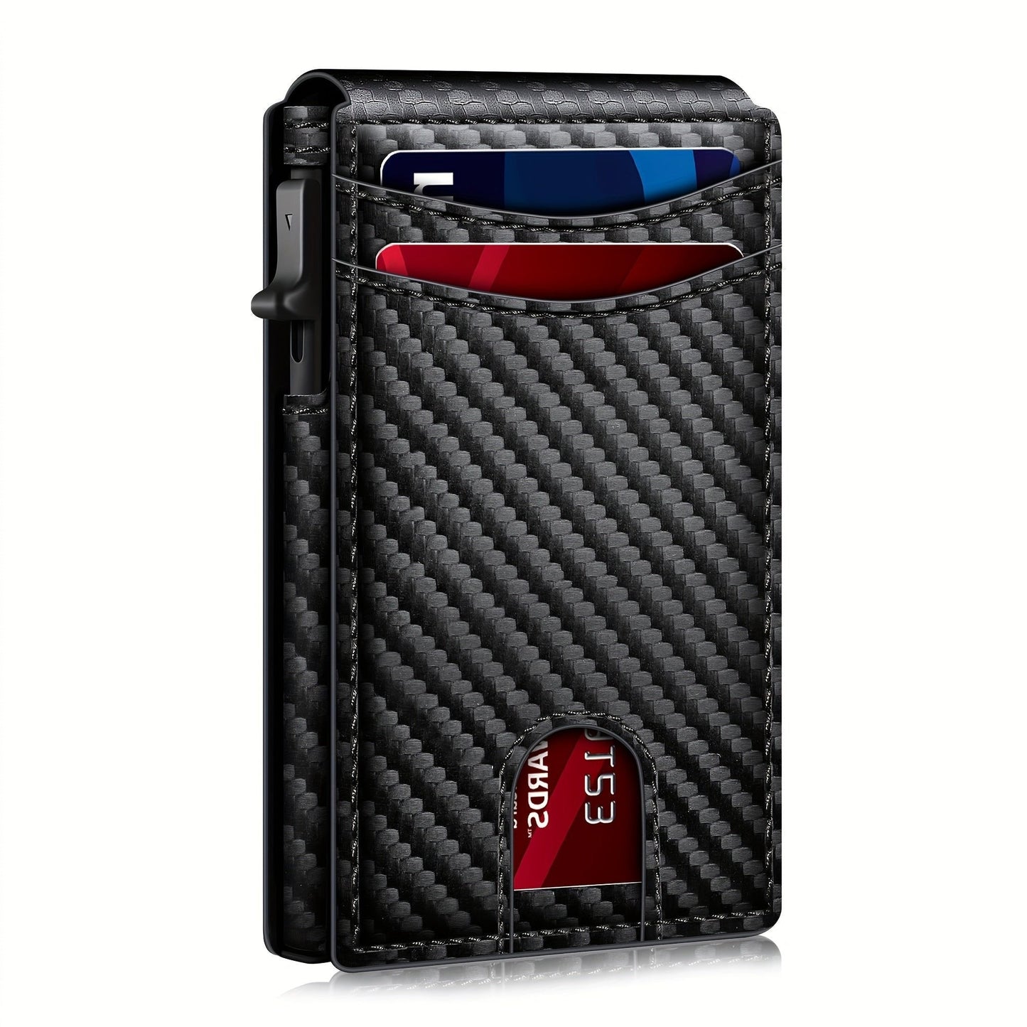 Men's RFID Blocking Bifold Wallet with Pop-up Card | FREE Surprise Gift