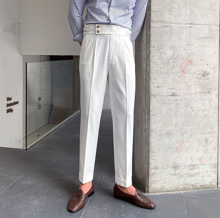 Portofino Pleated Trousers