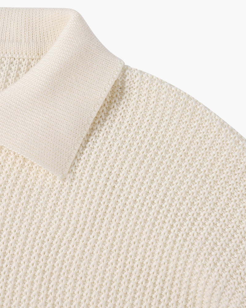 Cotton Zipped Sweater - Fayymont Co