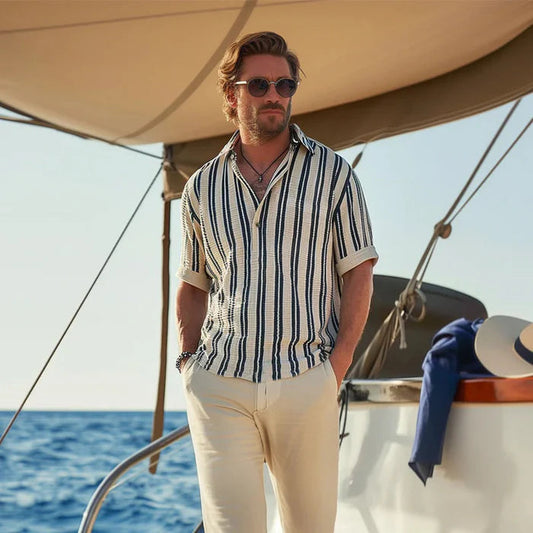 Levino - Old Money Striped Shirt