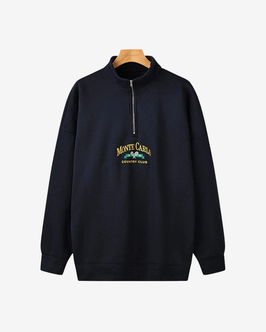Monte Carlo Vintage Quarter Zip