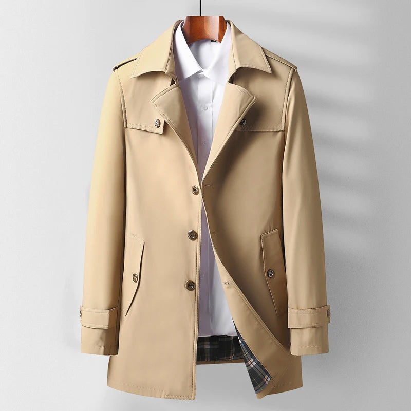 Modern Classic Men’s Trench Coat