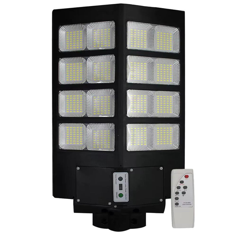 Luminária LED Solar Brilho Novo - Para Chácaras, Quintal, Comércio e Ruas