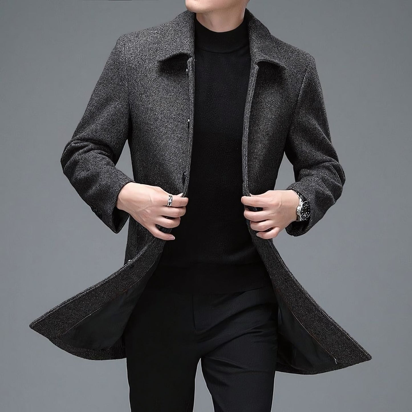 Sobretudo Social Masculino Curto Fiorinni Invictus