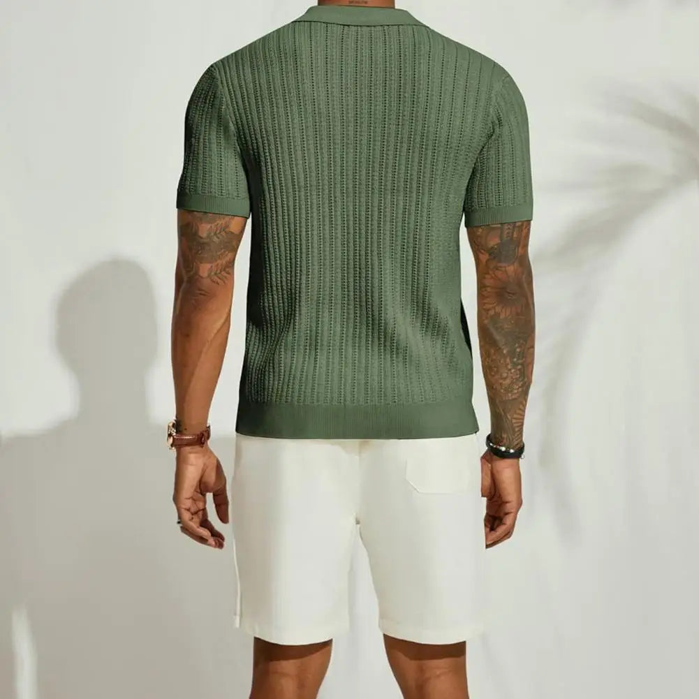 Wiltshire Green Knit Shirt