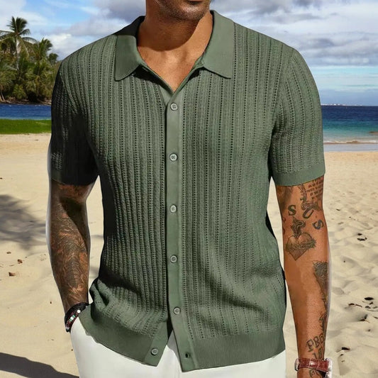 Wiltshire Green Knit Shirt