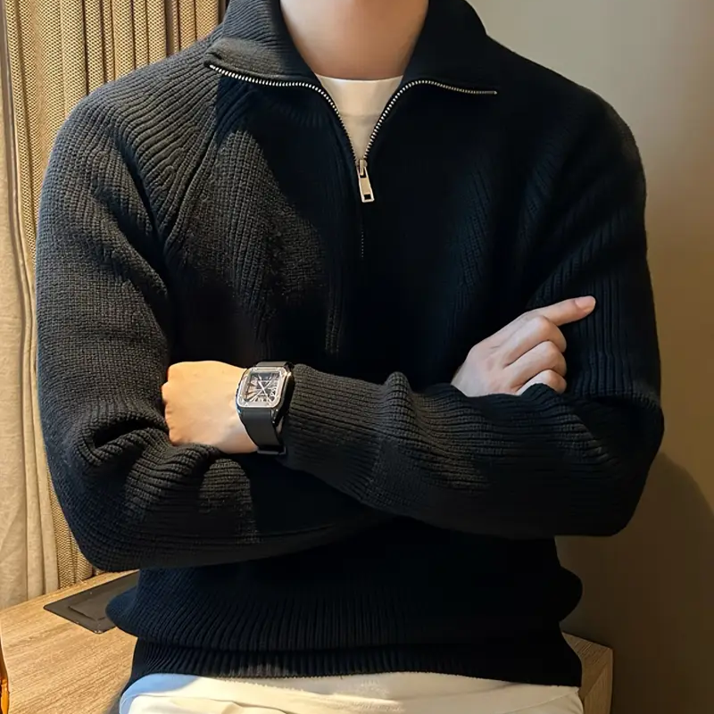 Verona Quarter Zip Sweater