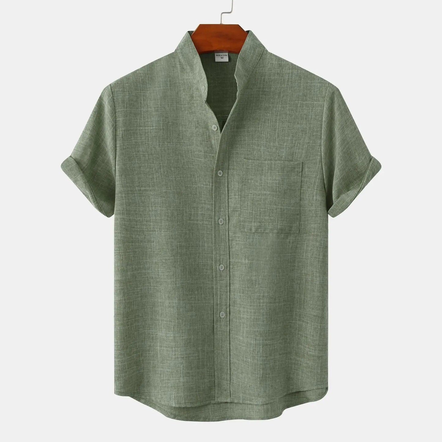Men's Linen Shirt Casual Style