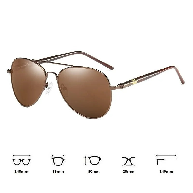 Top Fayymont Aviator Polarised Sunglasses