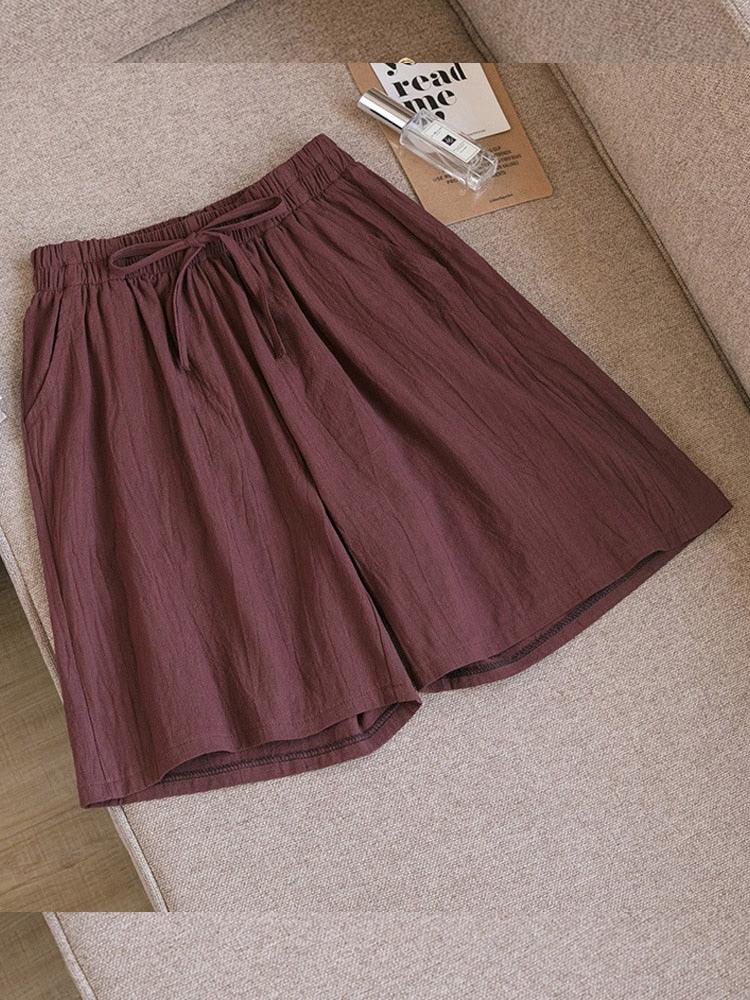 Shorts Veraneio em Linho e Algodão Amares - Promoção Compre 2 e Leve 3