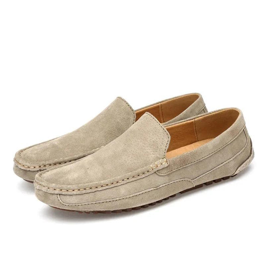 Valdrin Luxe Suede Moccasins | Men’s Handmade Slip-On Loafers