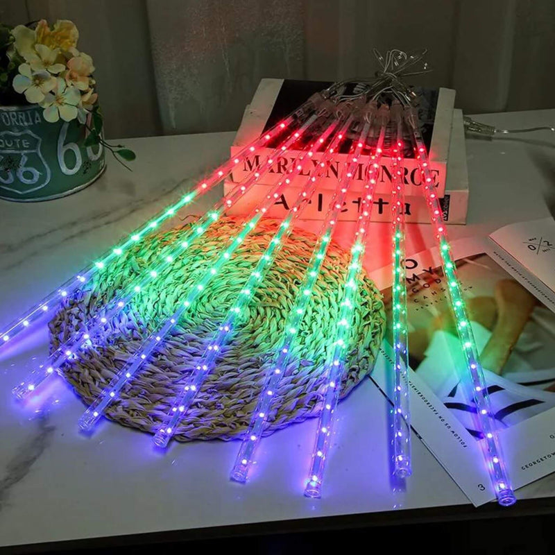 Chuva de Led Efeito Meteoro Decoração de Natal - Bivolt e À Prova D'água