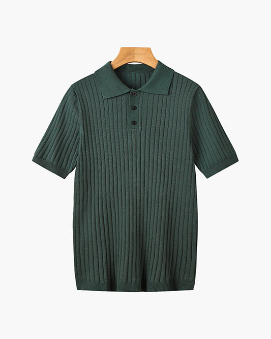 Amalfi Knitted Polo Shirt