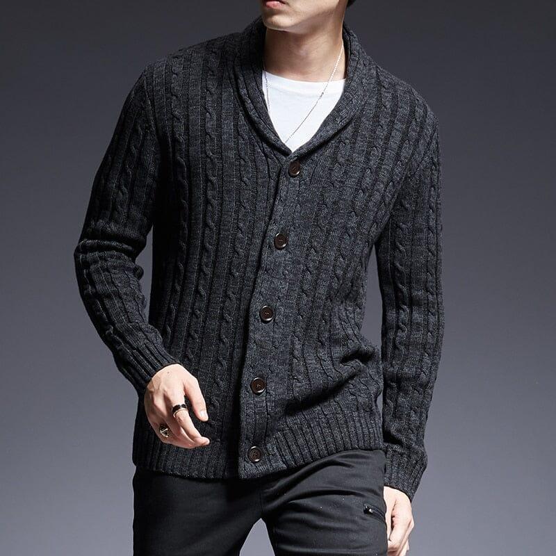 Cardigan Masculino em Algodão Pima Fiorinni