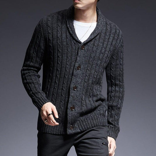 Cardigan Masculino em Algodão Pima Fiorinni