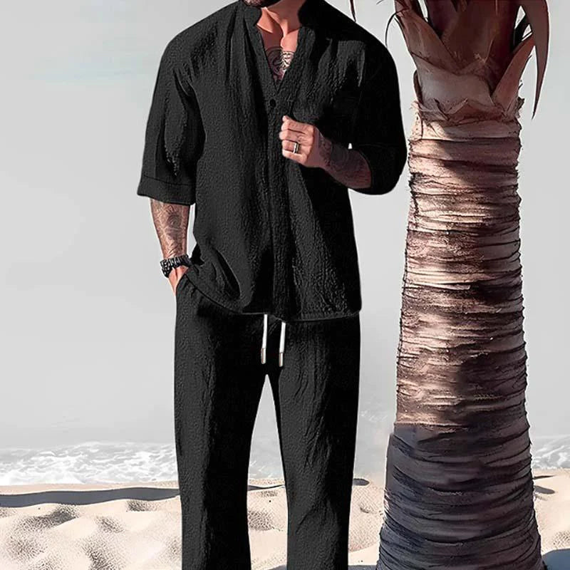 Eton Summer Co-ord — Linen Shirt & Trouser