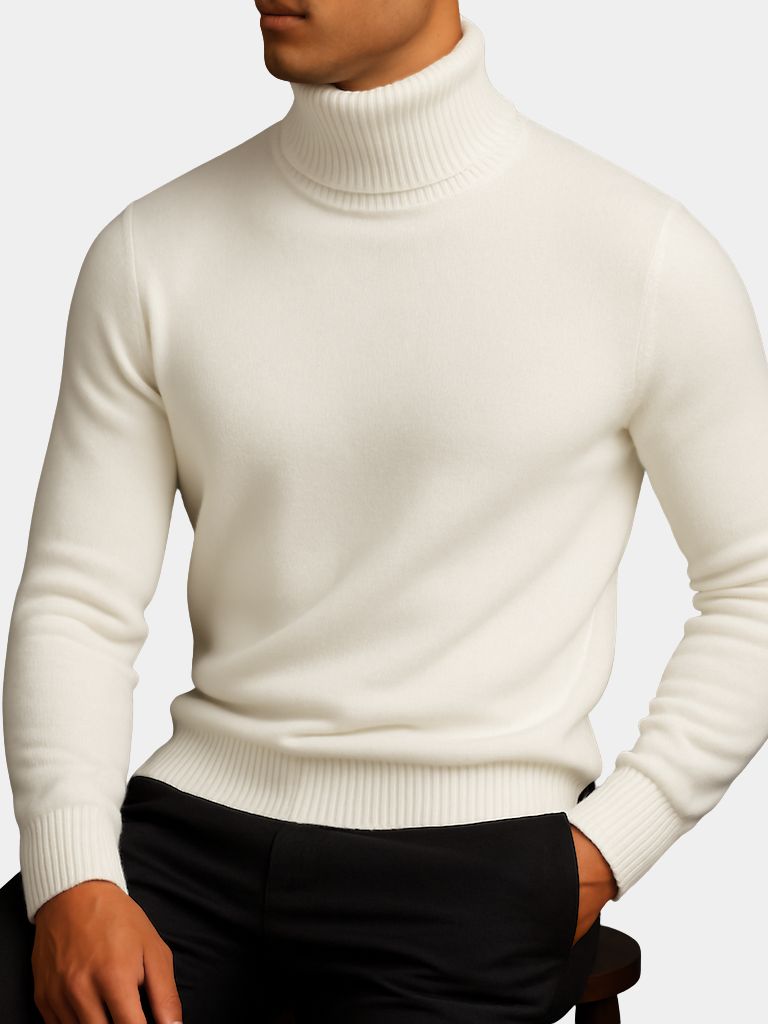 Aurelius Wool Turtleneck - Fayymont Co