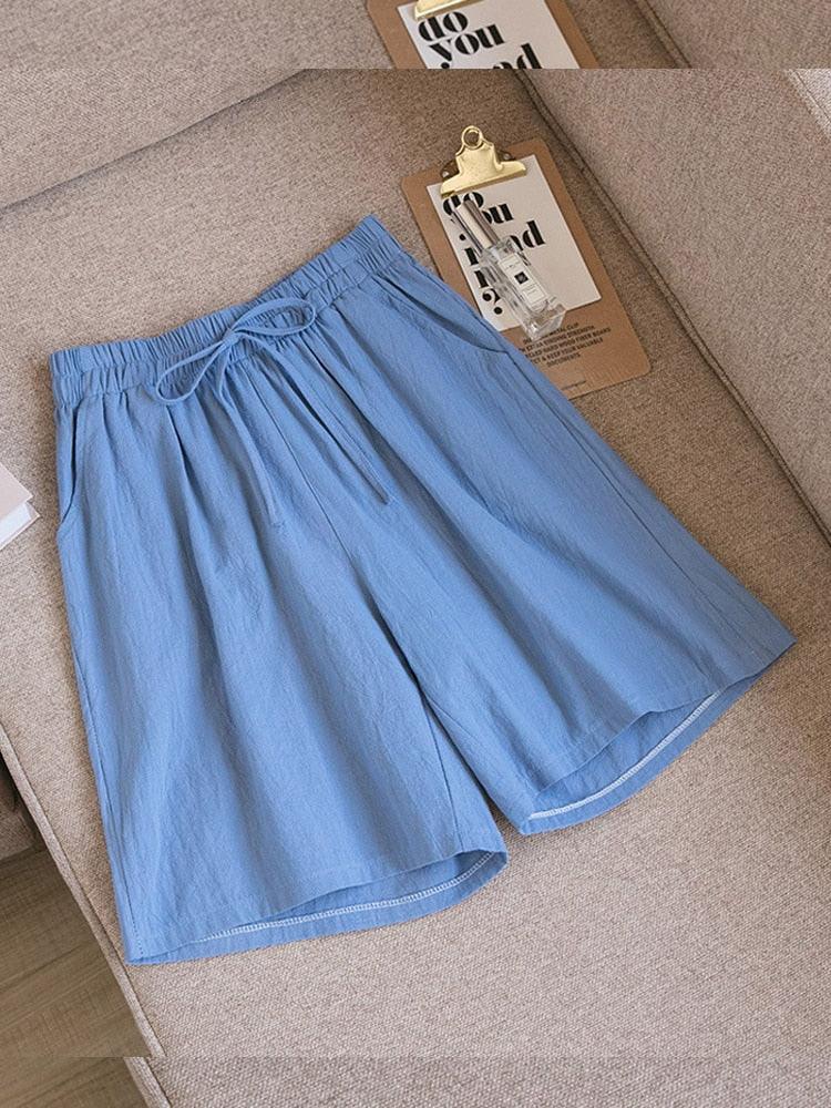 Shorts Veraneio em Linho e Algodão Amares - Promoção Compre 2 e Leve 3