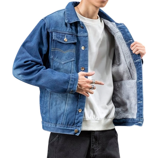 Jaqueta Masculina Jeans Acolchoado Fiorinni Basic