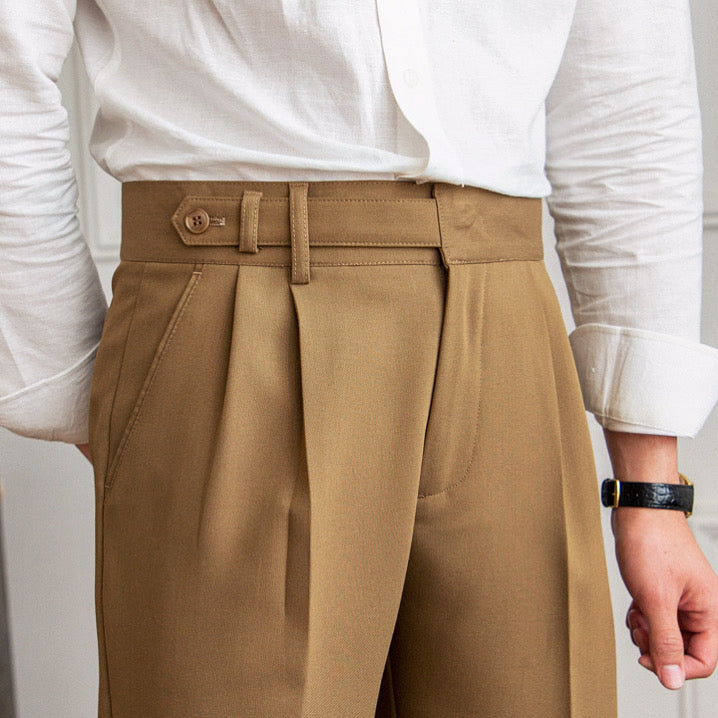 Americano Double Pleated Trousers