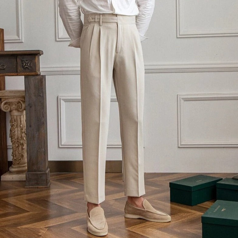 Paris Old Money Tailored Trousers
