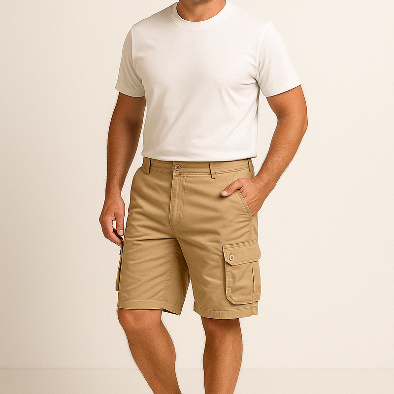 Bermuda Masculina UrbanCargo – Design moderno e funcional para o dia a dia!