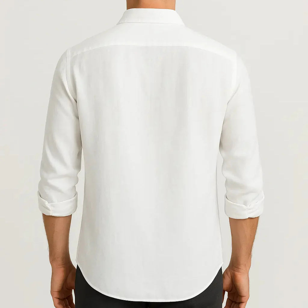 Sustainable Linen Shirt — Classic Cut
