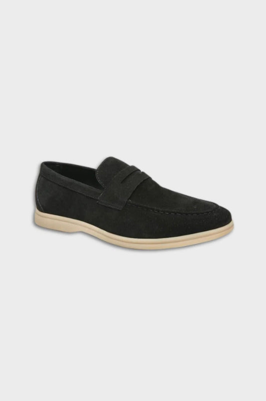 Tenby Suede Leather Loafers