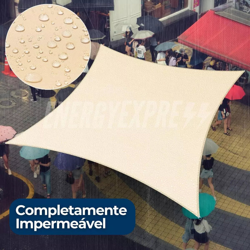 Toldo Portátil Impermeável para Varanda e Carros