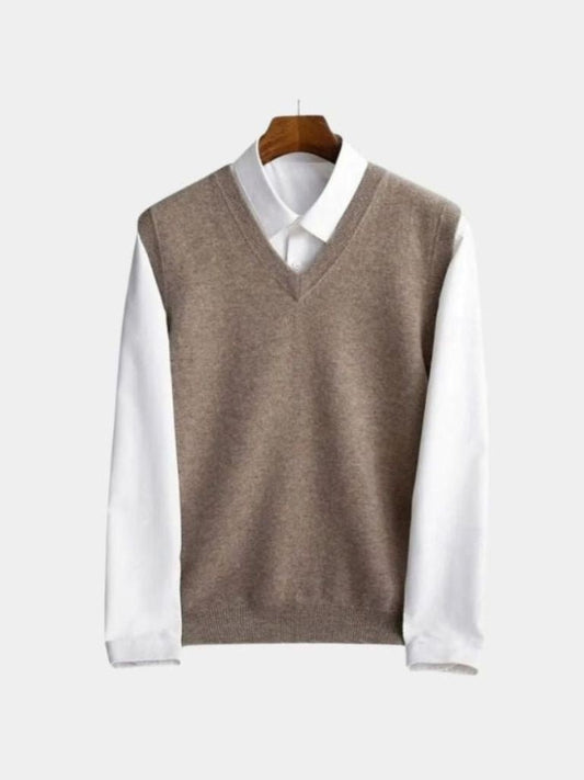 100% Merino Wool Sweater Vest - Fayymont Co