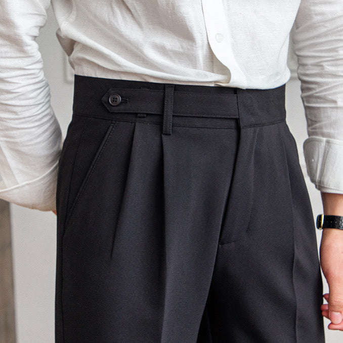 Americano Double Pleated Trousers