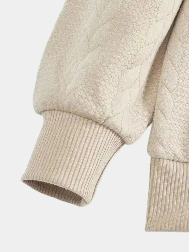 Essential Henley Quarter Zip Pullover - Fayymont Co