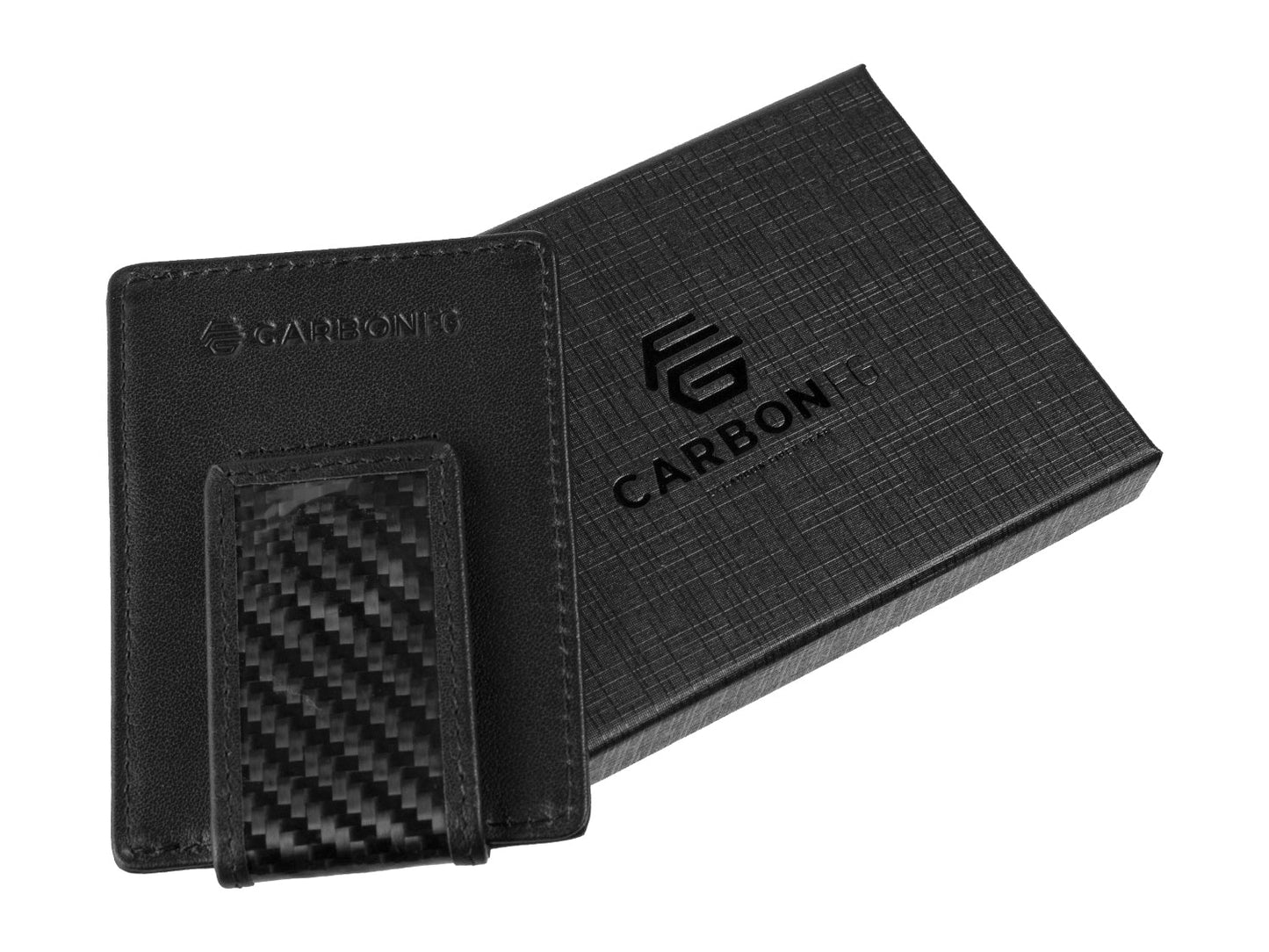 Carbon Forge Monarch Clip – Leather & Carbon Fibre Wallet