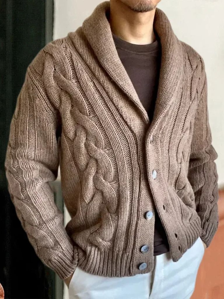 Men's Knitted Cardigan - Fayymont Co