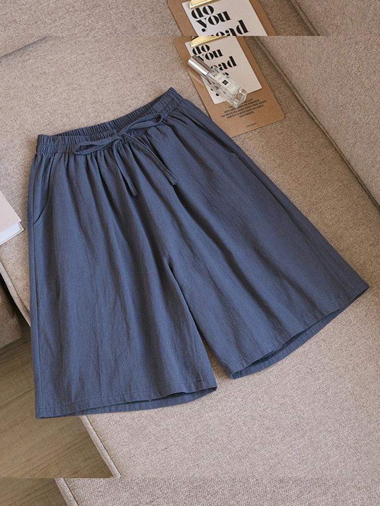 Shorts Veraneio em Linho e Algodão Amares - Promoção Compre 2 e Leve 3
