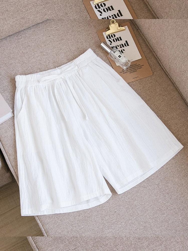 Shorts Veraneio em Linho e Algodão Amares - Promoção Compre 2 e Leve 3