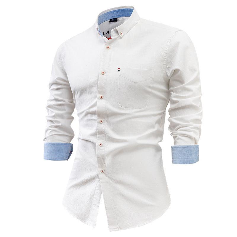 Linen Blend Shirt – Tailored Cut